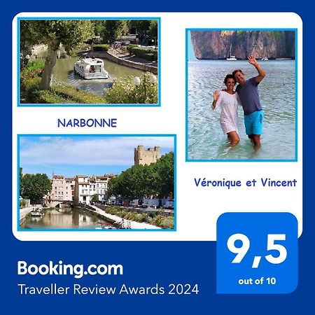 Appartement Avec Balcon, Bord Du Canal, Wifi. Narbonne Eksteriør bilde