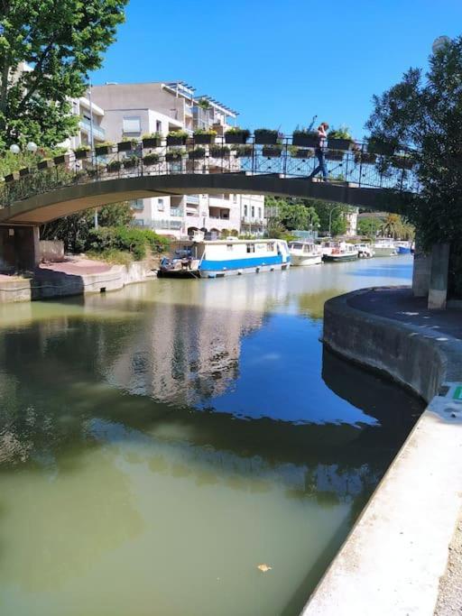 Appartement Avec Balcon, Bord Du Canal, Wifi. Narbonne Eksteriør bilde