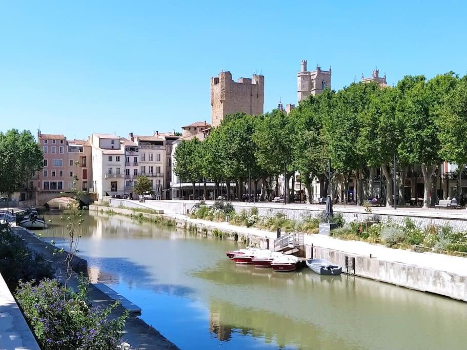 Appartement Avec Balcon, Bord Du Canal, Wifi. Narbonne Eksteriør bilde