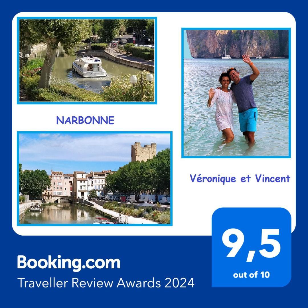Appartement Avec Balcon, Bord Du Canal, Wifi. Narbonne Eksteriør bilde